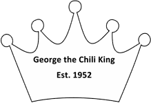 George the Chili King Est. 1952